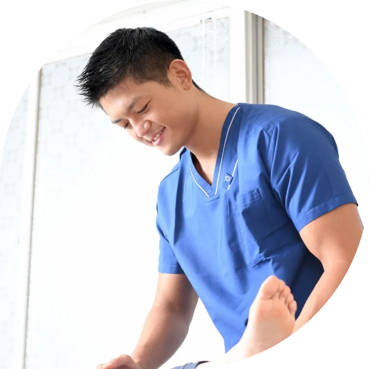 おおば接骨院の院長 大場恭平の写真