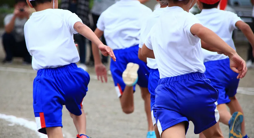 エコー検査をしている写真